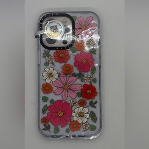 Casetify Garden Floral 13 Pro IPhone Clear Plastic Impact Case